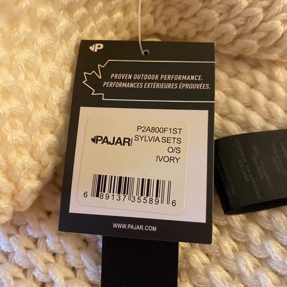 Pajar new with tags wool mix scarf - Picture 5 of 6